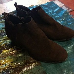 Black ankle boots